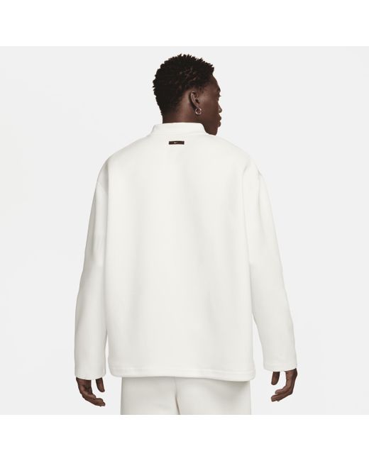 Nike White Tech Fleece Re-imagined Polo Polyester for men