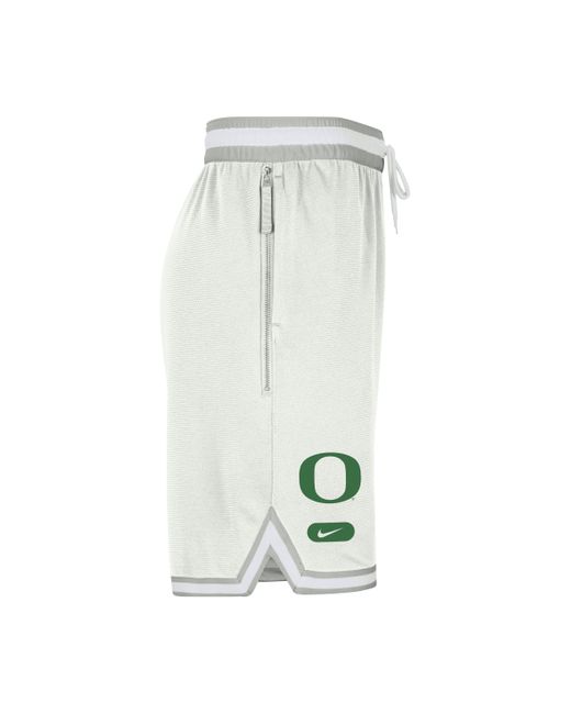 Nike White Oregon Dna 3.0 Dri-fit College Shorts for men