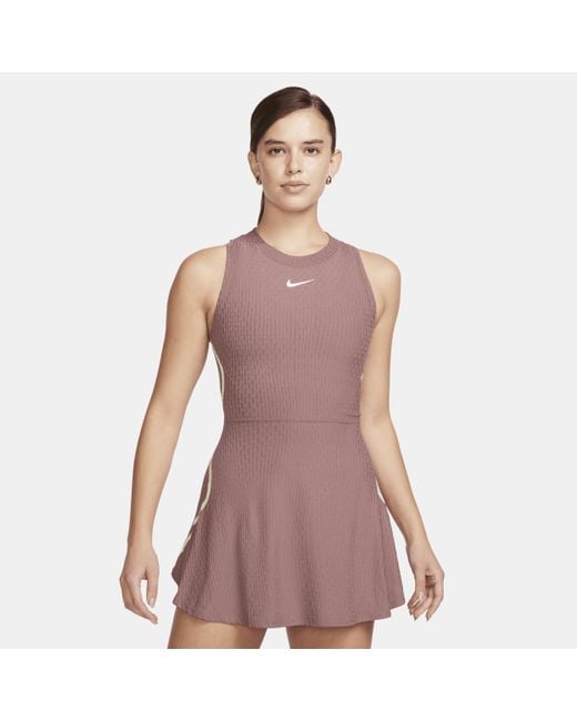 Nike Purple Court Slam Dri-fit Tennis Dress