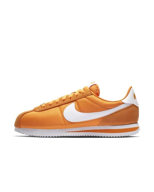 Nike Orange Cortez Basic Se Men's Shoe for men