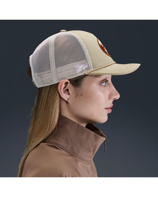 Nike Brown Rise Structured Outdoor Trucker Cap