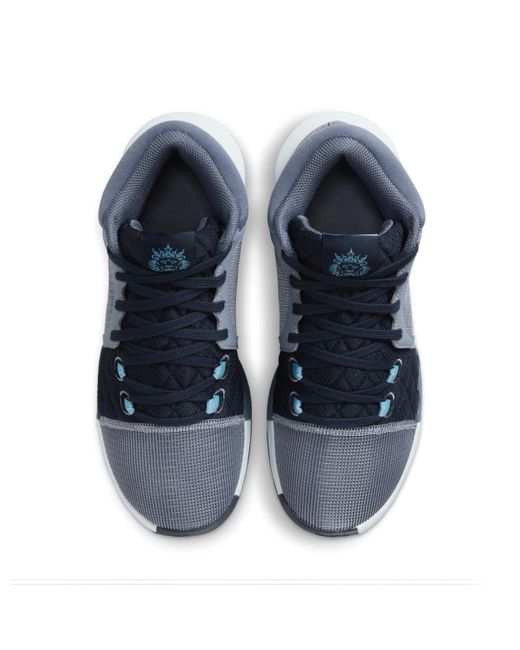 Nike Blue Lebron Witness 8 Basketball Shoes for men