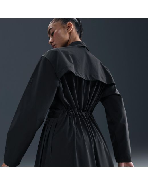Nike Blue 24.7 Perfectstretch Dri-Fit Oversized Trench Coat