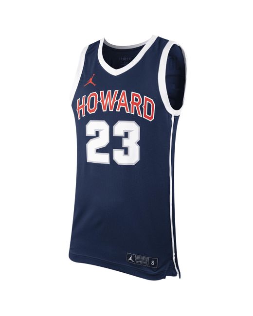 Nike Howard Jordan College Basketball Jersey In Blue, for Men | Lyst