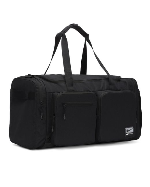 Nike Black Utility Power 2.0 Duffel Bag (Medium, 51L) for men