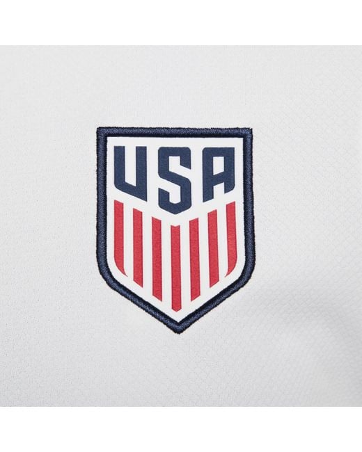 Nike White Uswnt 2024 Stadium Home Dri-fit Soccer Replica Jersey
