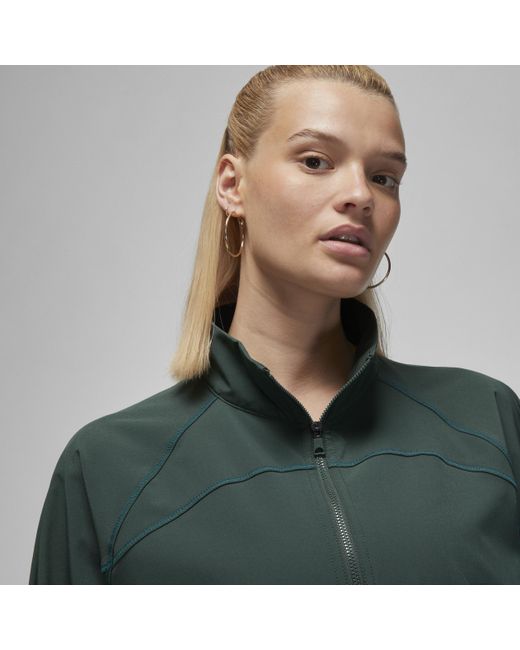 Nike Green Jordan Sport Jacket Polyester