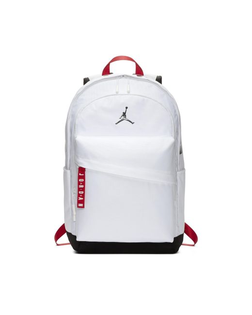 Nike White Jordan Air Patrol Backpack for men