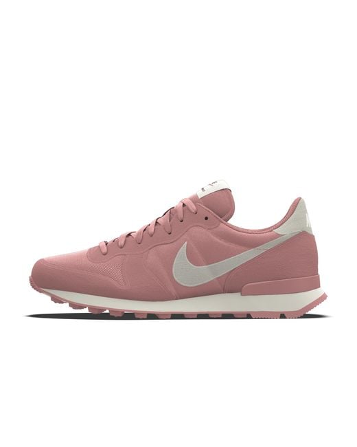 Nike Pink Internationalist By You Custom Shoe
