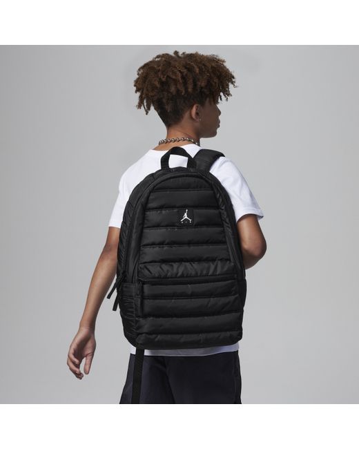 Nike Jordan Quilted Backpack Backpack (19l) in Black Lyst UK