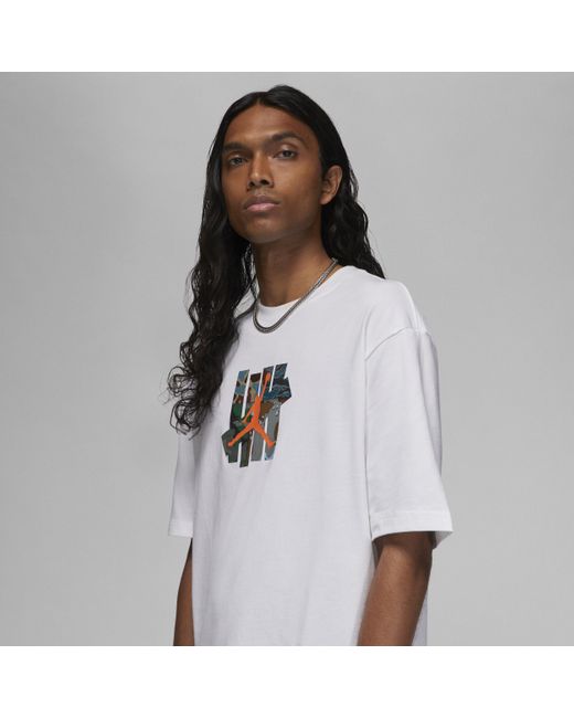 Nike X Undefeated T-shirt in White for Men | Lyst UK