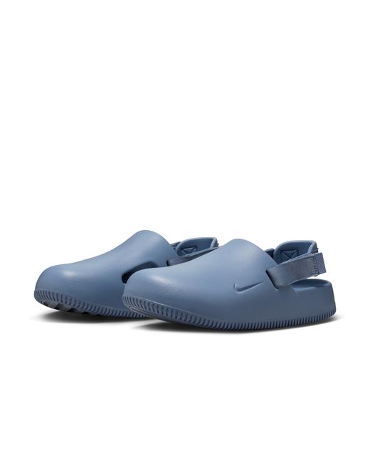 Nike Blue Calm Mules for men