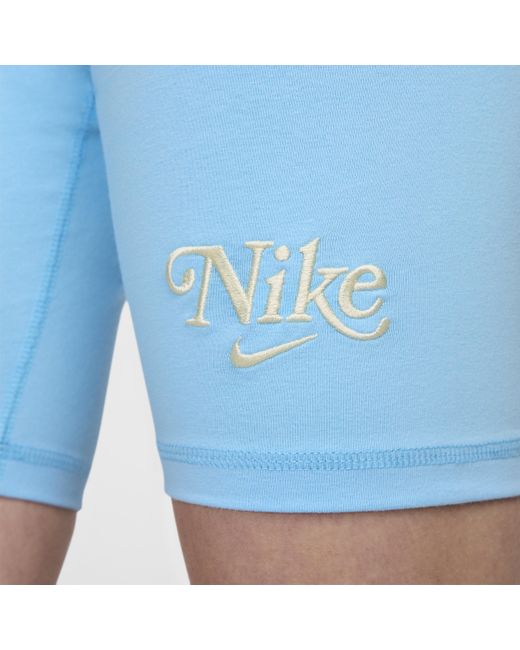 Nike Sportswear Bikeshorts in het Blue
