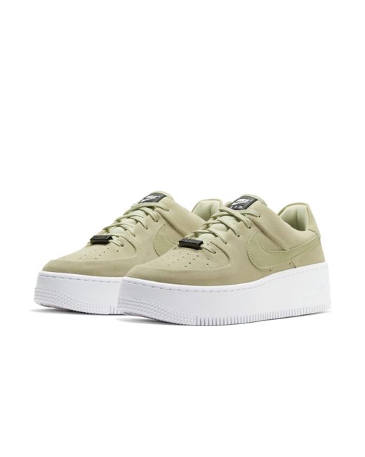 Nike air force top 1 sage green