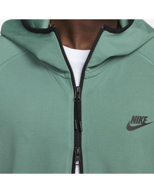 Nike Green Tech Lightweight Knit Full-zip Hoodie for men