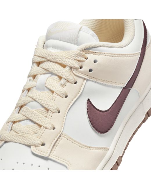 Nike Dunk Low Shoes in White | Lyst