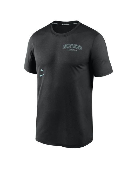 Nike Black Arizona Diamondbacks Authentic Collection Early Work Men's Dri-fit Mlb T-shirt for men