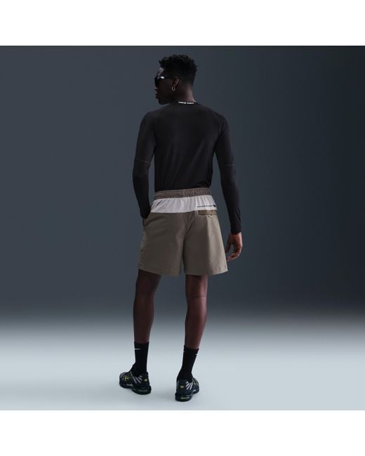 Nike Blue Tech Woven Shorts for men