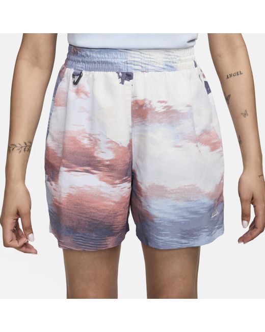Nike Pink Acg High-waisted Shorts