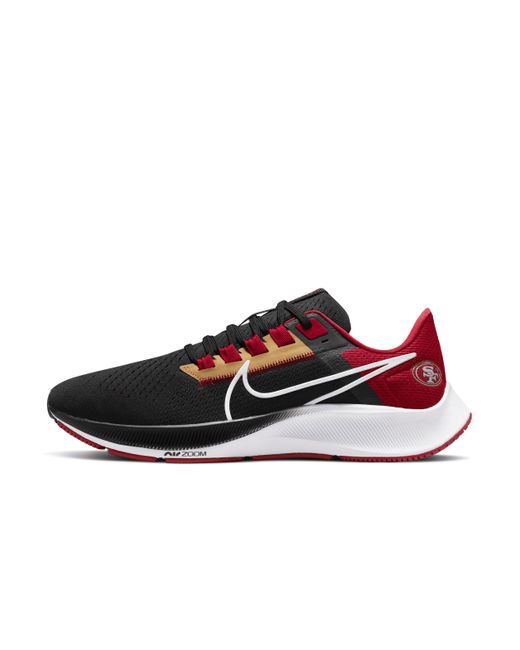 Nike Air Zoom Pegasus 38 (nfl San Francisco 49ers) Running Shoes In