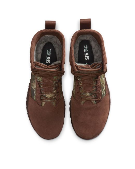 Nike Brown Sfb Air Field Ukiah R Gore-Tex Tactical Boots for men