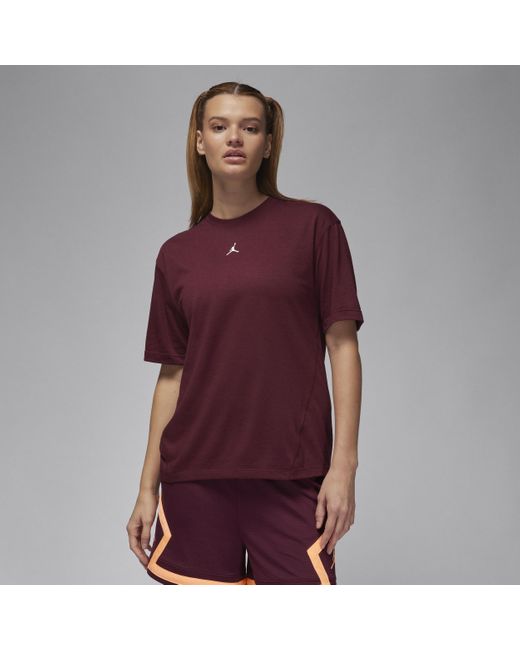 Nike Purple Sport Diamond Short-sleeve Top
