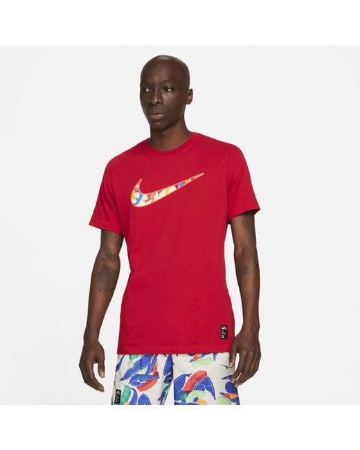Nike Dri-fit A.i.r. Kelly Anna London Running T-shirt in Red for Men | Lyst  Australia