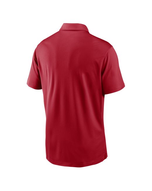 Nike Red Philadelphia Phillies Franchise Logo Dri-fit Mlb Polo for men