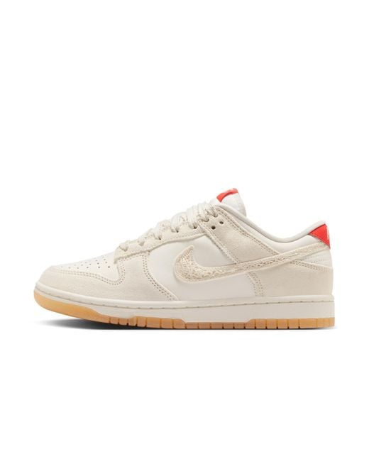 Nike White Dunk Low Shoes