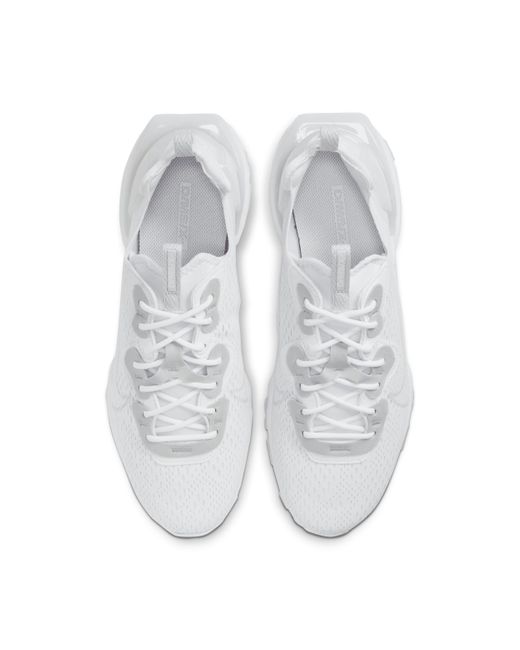 Nike White React Vision Shoe for men
