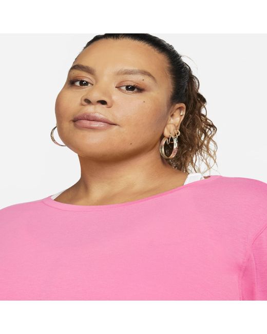 pink dri fit long sleeve