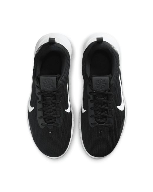 Nike Black Flex Experience Run 12 Road Running Shoes (extra Wide) for men