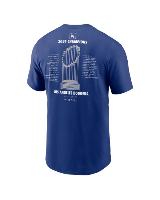 Nike Los Angeles Dodgers 2024 World Series Champions Roster Mlb TShirt