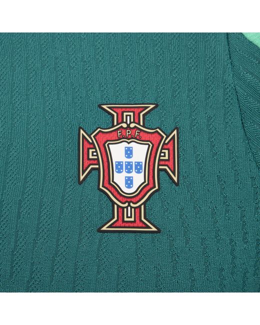 Nike Green Portugal Strike Elite Dri-fit Adv Football Knit Drill Top Polyester/elastane for men