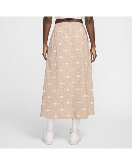 Nike Natural Naomi Osaka High-waisted Woven Skirt