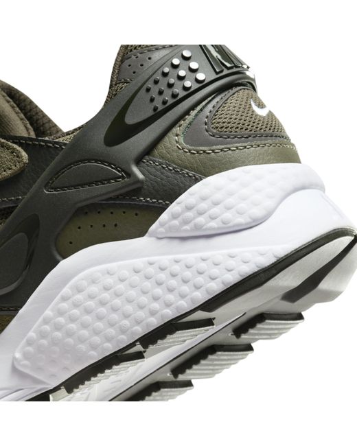 Nike Green Air Huarache Runner Shoes for men