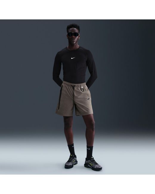 Nike Blue Tech Woven Shorts for men