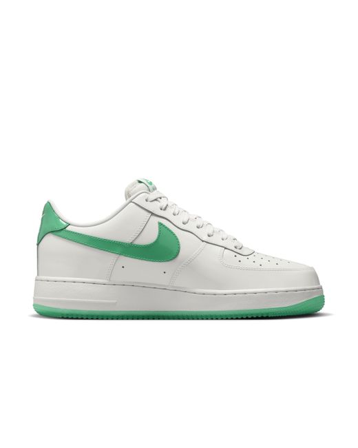 Nike Green Air Force 1 '07 Premium Shoes Leather for men