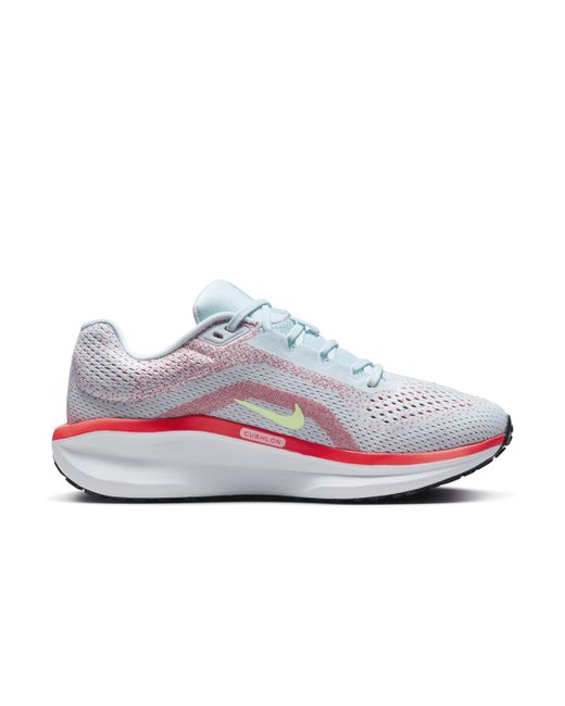 Nike White Winflo 11 Road Running Shoes