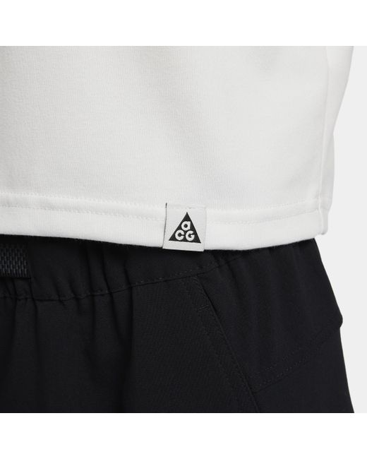 Nike White Acg Dri-fit Adv Short-sleeve T-shirt
