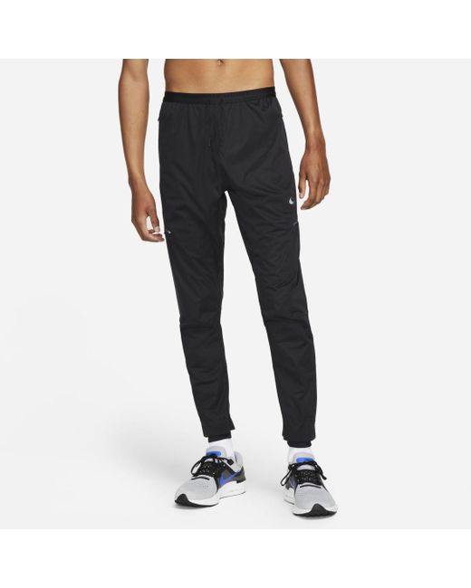 Nike Synthetic Stormfit Adv Run Division Running Trousers Black for