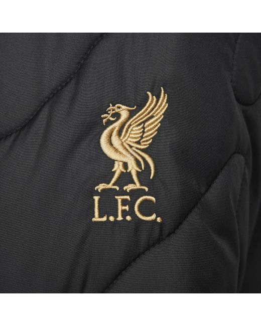 Nike Black Lebron X Liverpool F.c. Therma-fit Adv Repel Football Jacket Polyester for men
