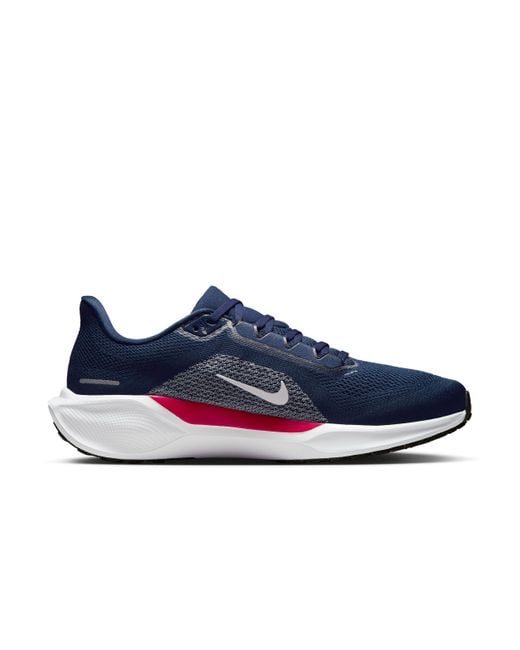 Nike Blue Arizona Pegasus 41 College Road Running Shoes for men