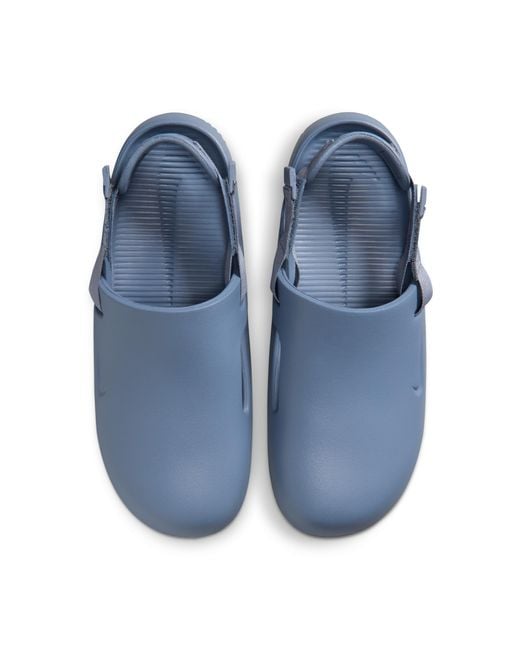 Nike Blue Calm Mules for men