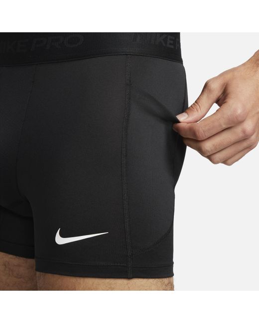Nike Blue Pro Dri-fit Brief Shorts Polyester for men