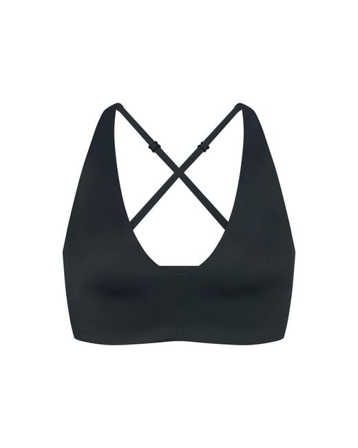 Nike Green Skims Shine V-Neck Bra