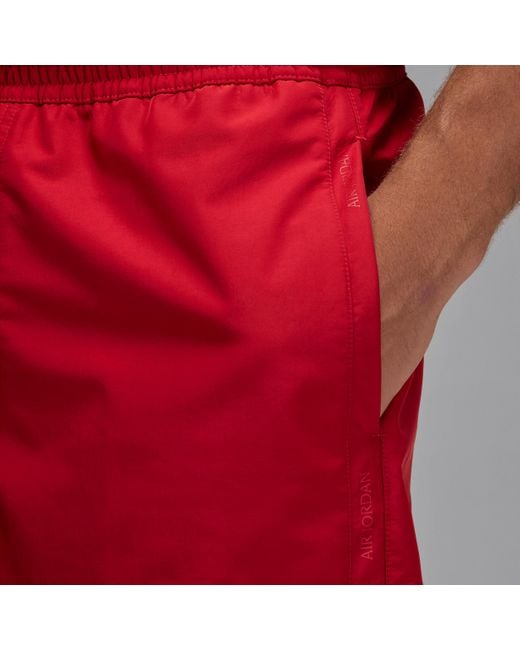 Nike Red Air Track Pants for men