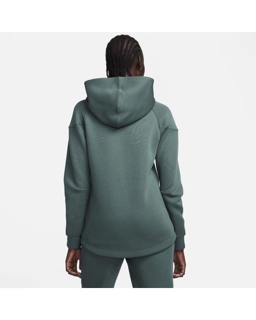 Nike Green Sportswear Tech Fleece Windrunner Full-zip Hoodie