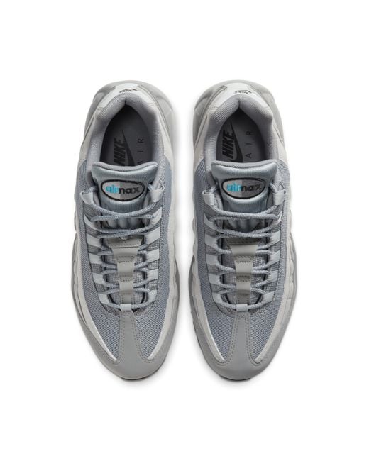 Nike Gray Air Max 95 Shoe for men