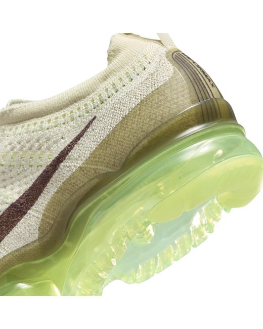 Nike Green Air Vapormax 2023 Flyknit Shoes for men